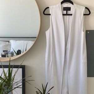 BCBGmaxazria white gilet / vest